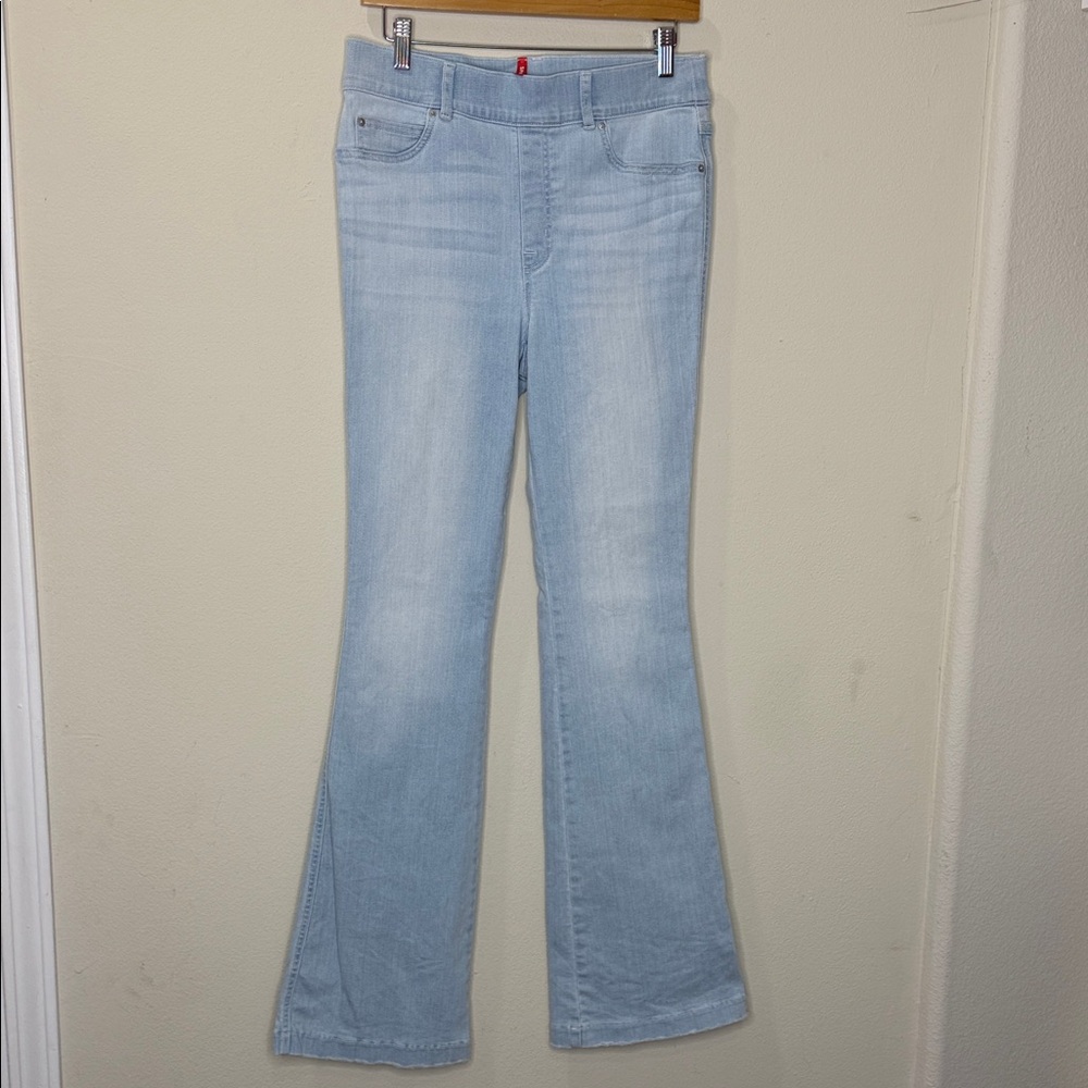 Spanx Retro Light Wash Stretch Flare Jeans